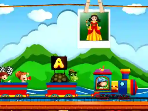 Alphabetic train — 無料オンラインゲーム