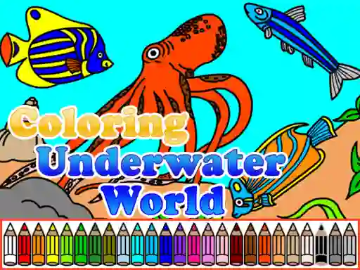 Coloring Underwater World — 無料オンラインゲーム