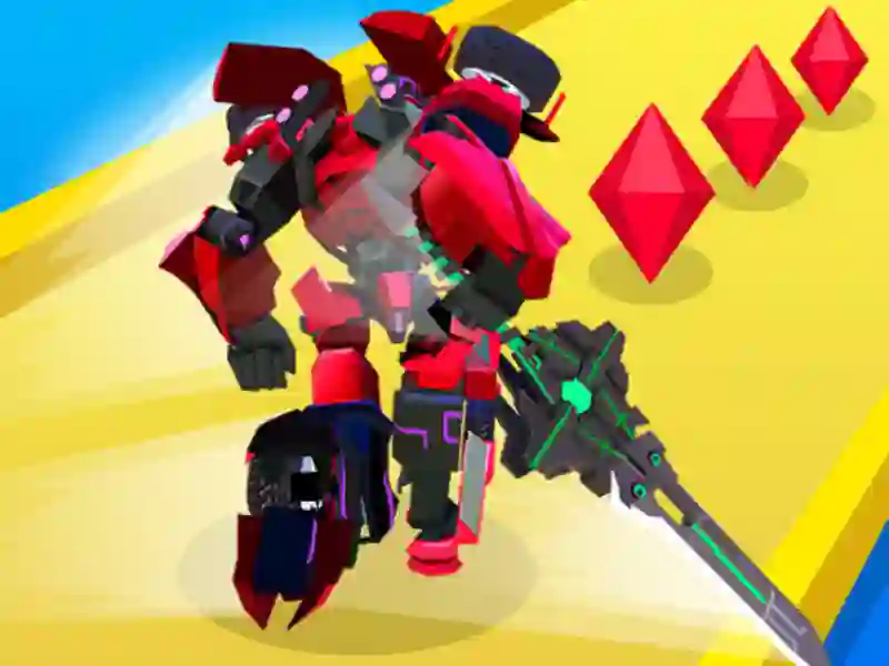 Robot Runner Fight — 無料オンラインゲーム