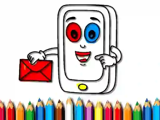 Mobile Phone Coloring Book — 無料オンラインゲーム