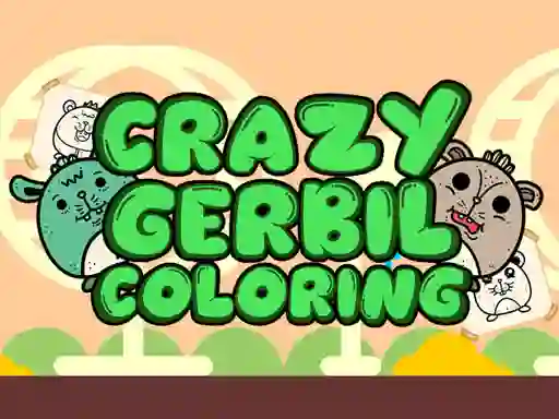 Crazy Gerbil Coloring — 無料オンラインゲーム