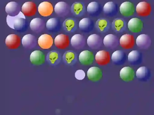 ゲームAliens Bubble Shooterオンライン