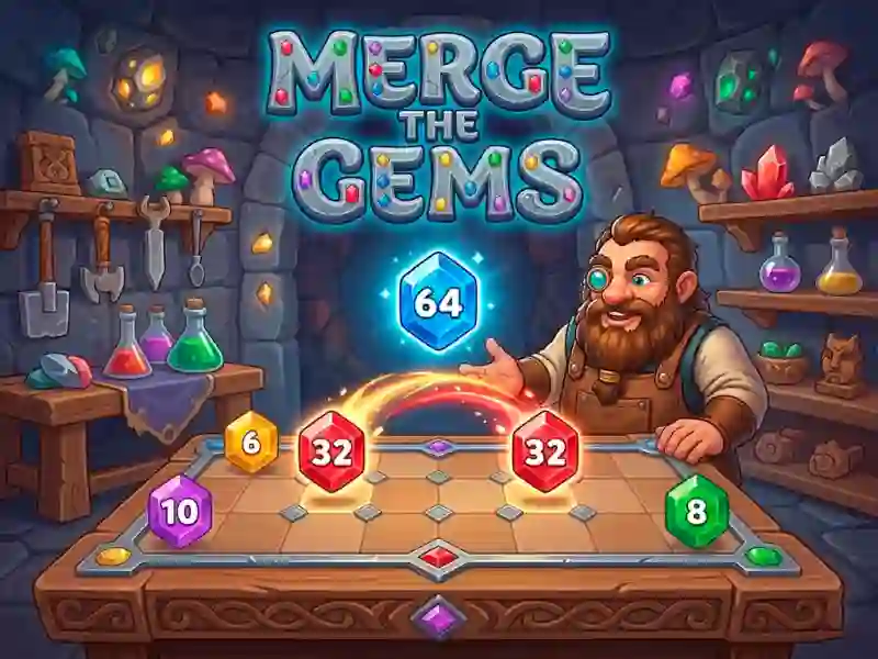 Merge the Gems — 無料オンラインゲーム