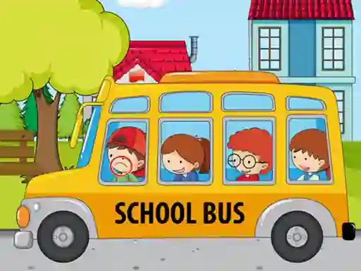 School Bus Differences — 無料オンラインゲーム
