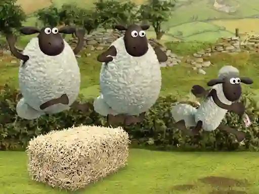 Shaun the Sheep Alien Athletics — 無料オンラインゲーム