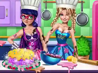 ゲームSuperHero Cooking Contestオンライン