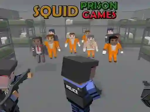 Squid Prison Games — 無料オンラインゲーム