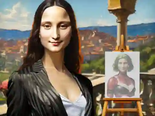 Mona Lisa Fashion Experiments — 無料オンラインゲーム