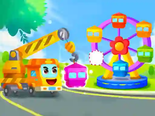 ゲームLittle Panda Truck Teamオンライン