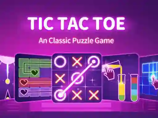 ゲームTic Tac Toe: A Group Of Classic Gameオンライン