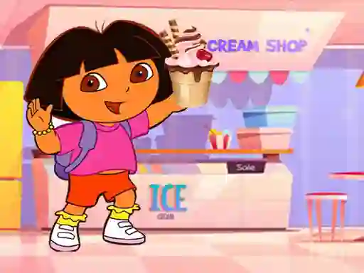 Ice Cream Maker With Dora — 無料オンラインゲーム