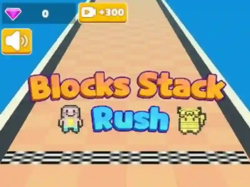 ゲームBlocks Stack Rushオンライン