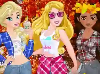 Princess Fall Flannels — 無料オンラインゲーム