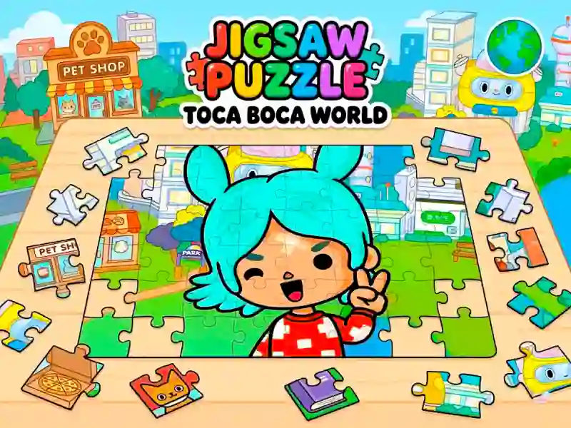 ゲームJigsaw Puzzle: Toca Boca Worldオンライン