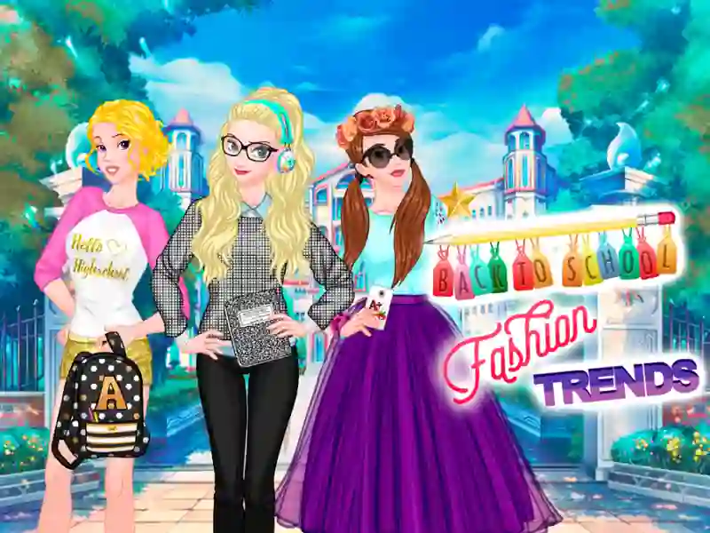 Back To School Fashion Trends — 無料オンラインゲーム
