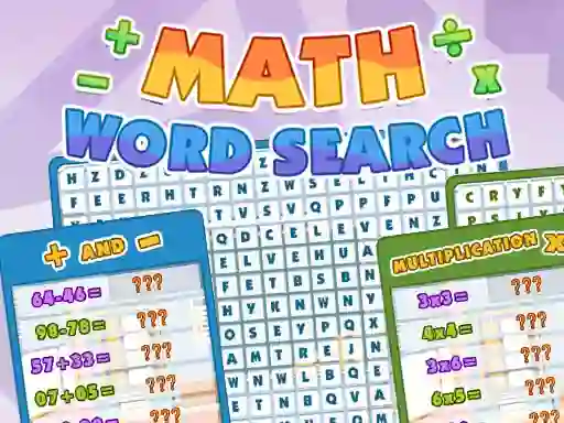 Math Word Search — 無料オンラインゲーム