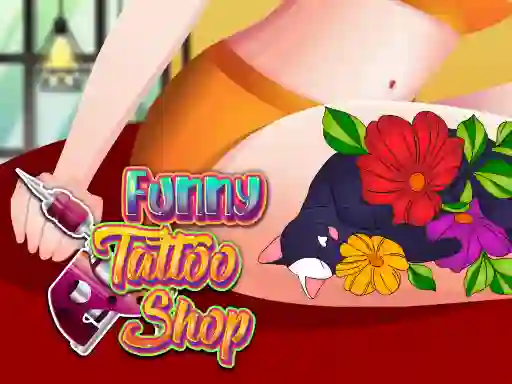 Funny Tattoo Shop — 無料オンラインゲーム
