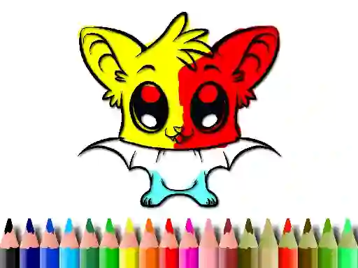 Cute Bat Coloring Book — 無料オンラインゲーム