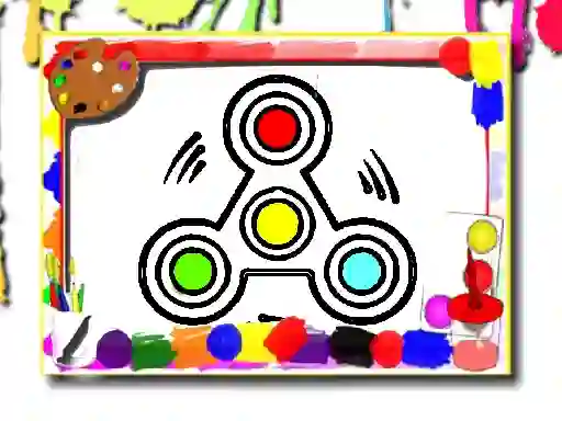 Fidget Spinner Coloring Book — 無料オンラインゲーム