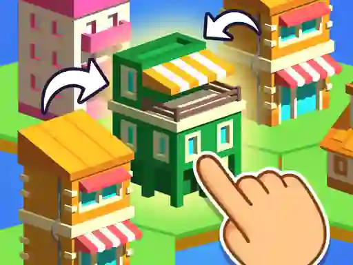 Crafty Town Merge City — 無料オンラインゲーム