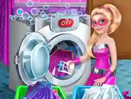Superdoll Washing Capes — 無料オンラインゲーム