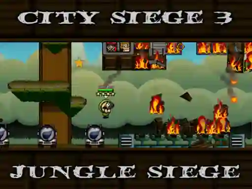 ゲームCity Siege 3: Jungle Siegeオンライン