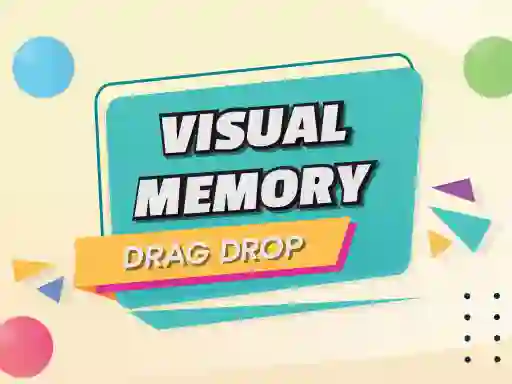 Visual Memory Drag Drop — 無料オンラインゲーム