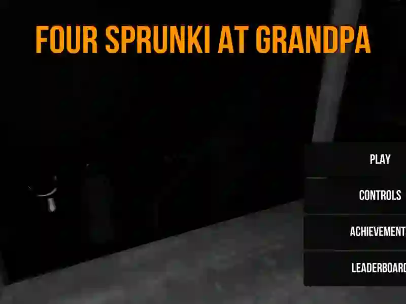 Four Sprunki at Grandpa — 無料オンラインゲーム