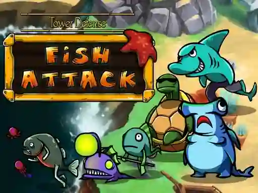 Tower defense: Fish attack — 無料オンラインゲーム