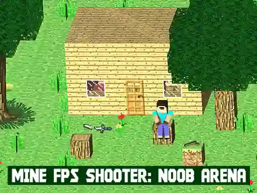 Mine FPS Shooter: Noob Arena — 無料オンラインゲーム