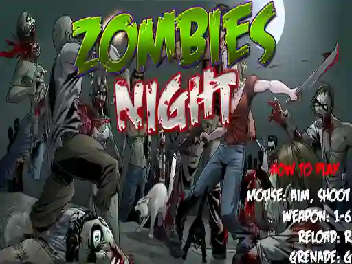 Zombies Night — 無料オンラインゲーム