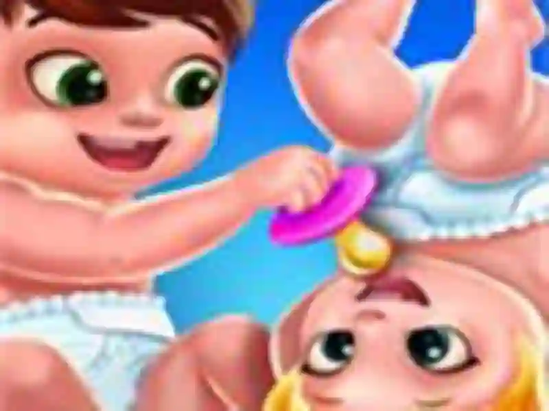 Baby Twins Caring Day — 無料オンラインゲーム