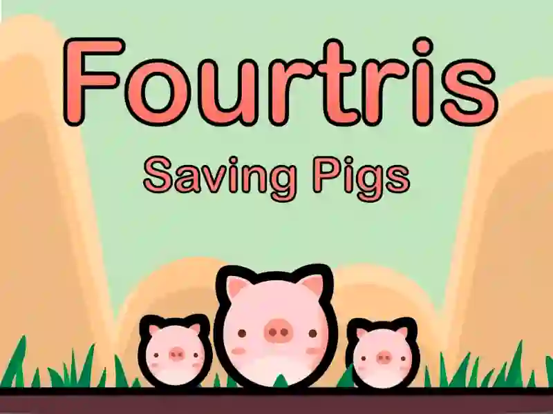 Fourtris Saving Pigs — 無料オンラインゲーム