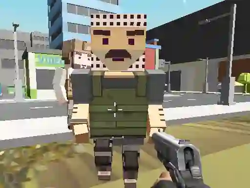 Block Pixel Cop: Gun Craft In Robbers World — 無料オンラインゲーム