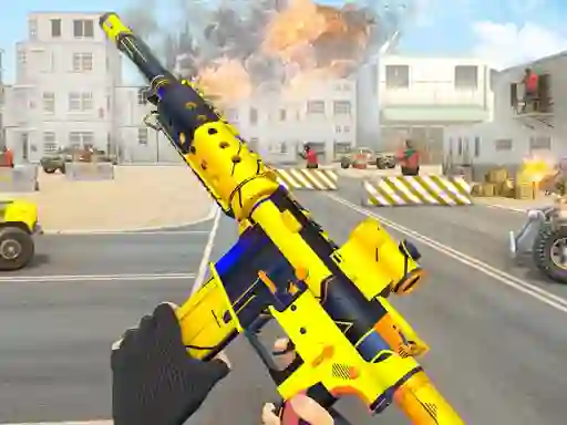 TPS Gun War Shooting Games 3D — 無料オンラインゲーム
