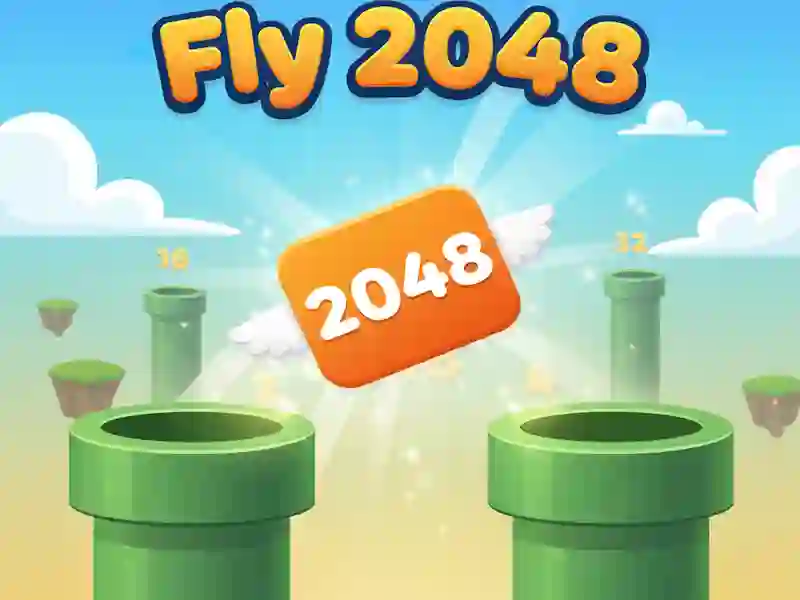 ゲームFly 2048オンライン