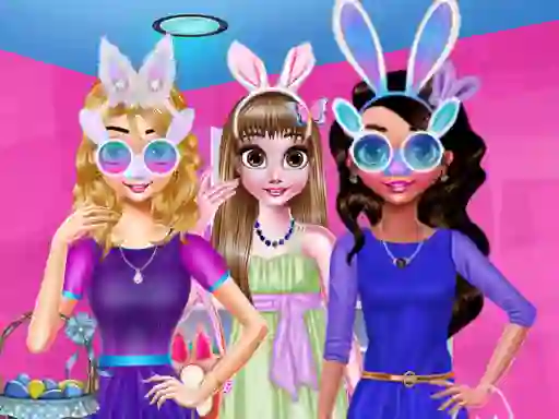 Funny Easter Girls — 無料オンラインゲーム