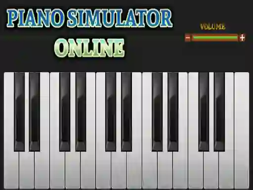 ゲームPiano simulator onlineオンライン