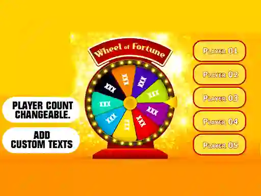 Wheel of Fortune — 無料オンラインゲーム