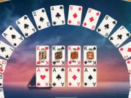 Crescent Solitaire — 無料オンラインゲーム