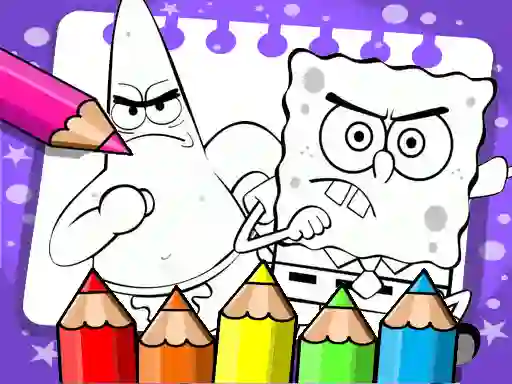 Sponge Bob Coloring Book — 無料オンラインゲーム