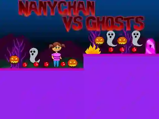 Nanychan vs Ghosts — 無料オンラインゲーム