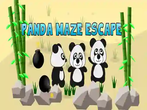 Panda Maze Escape — 無料オンラインゲーム