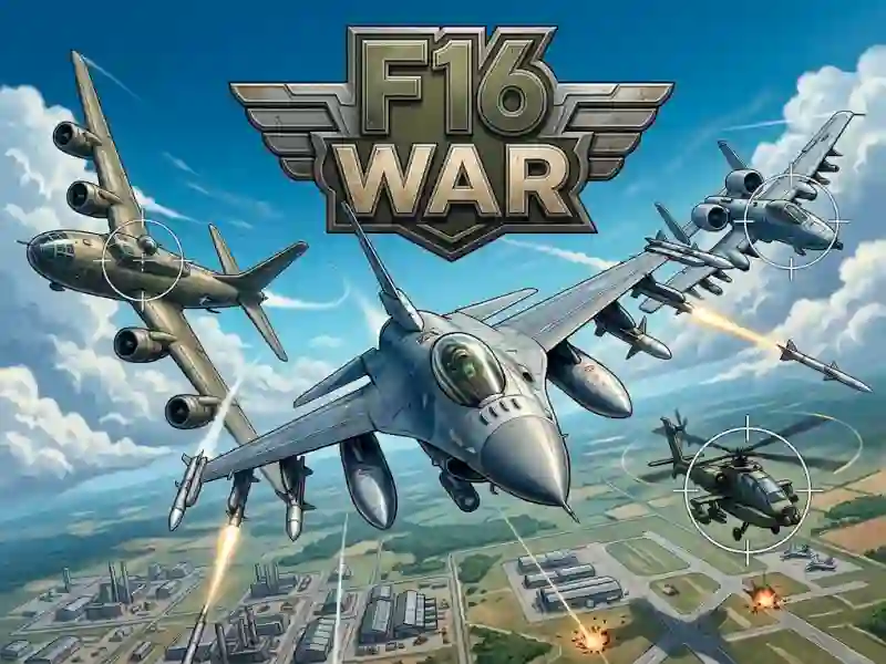 F16 War — 無料オンラインゲーム