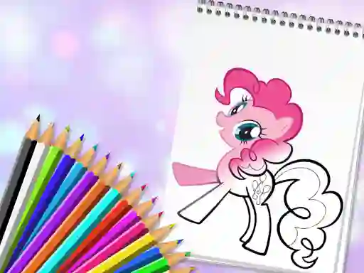 Cute Pony Coloring Book — 無料オンラインゲーム