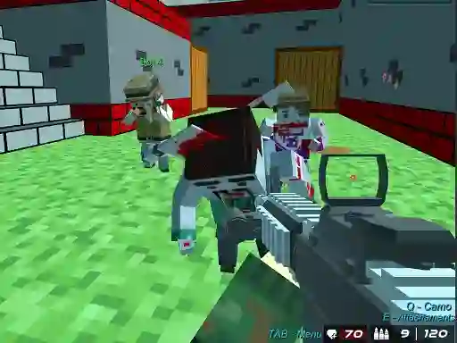 Blocky Wars Advanced Combat Swat — 無料オンラインゲーム