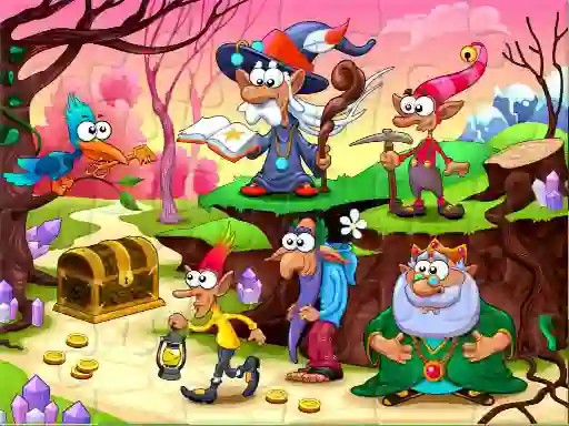 ゲームFantasy Jigsaw Deluxeオンライン