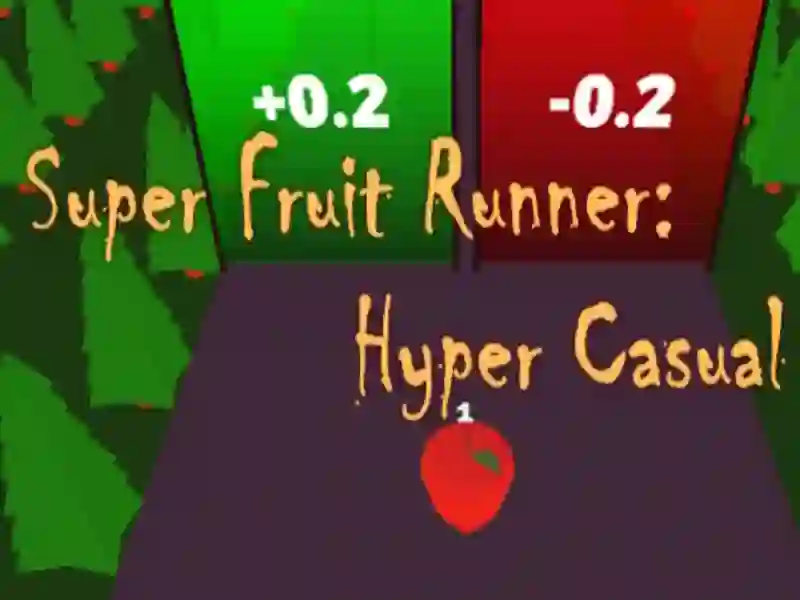 ゲームSuper Fruit Runner: Hyper Casualオンライン