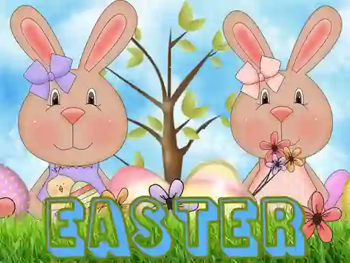 ゲームEaster Puzzleオンライン