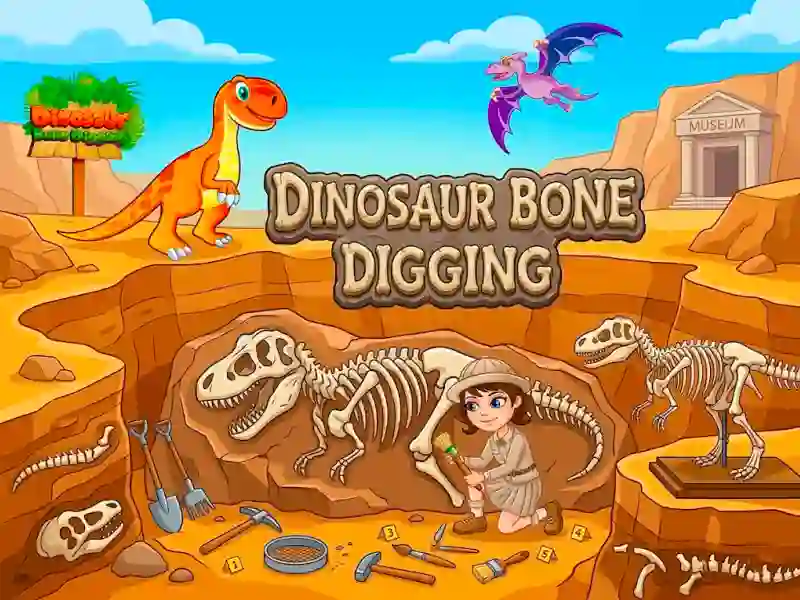 ゲームDinosaur Bone Diggingオンライン